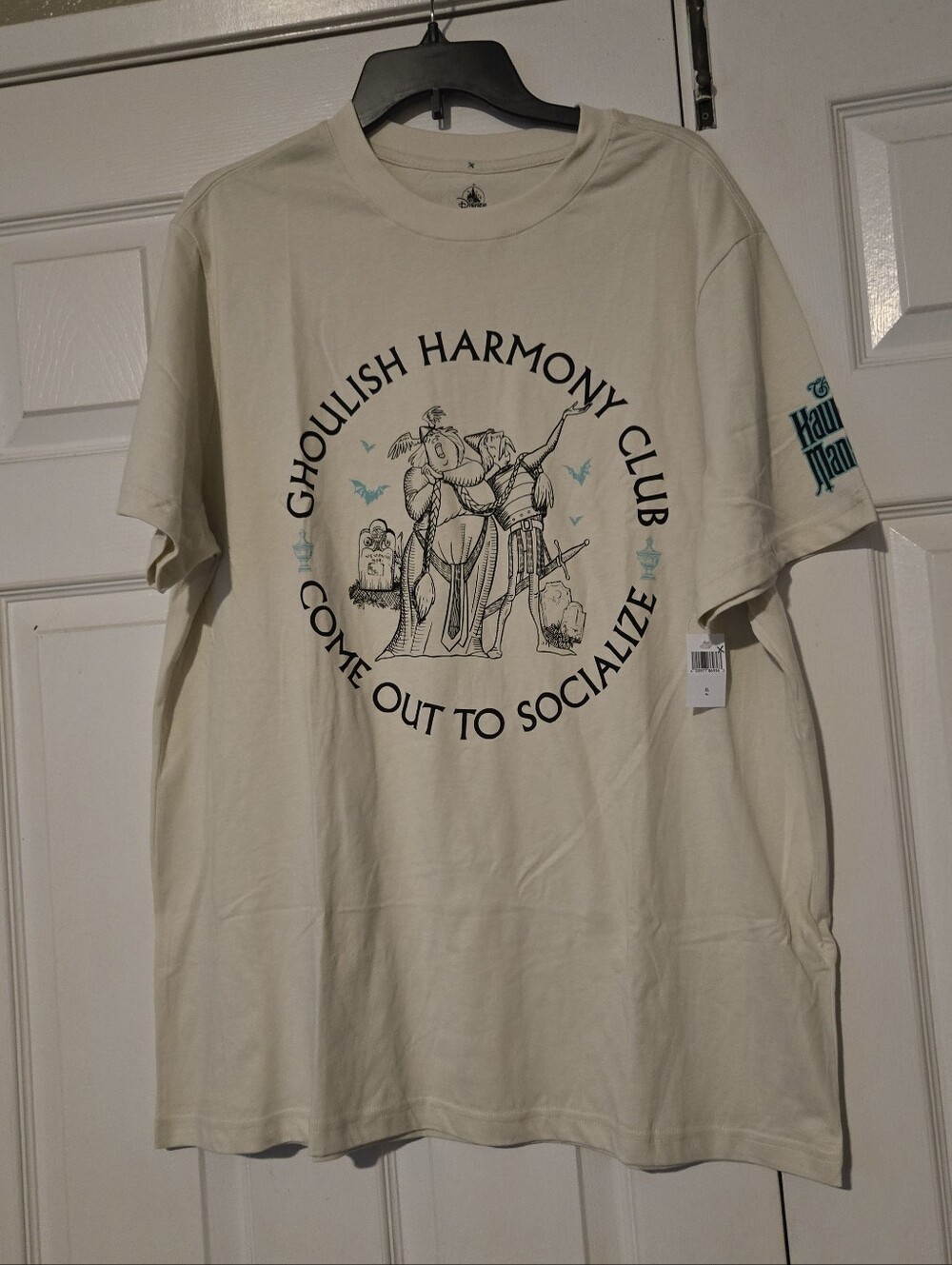 Disney Haunted Mansion Short-Sleeve 'Ghoulish Harmony Club' Tee - NWT